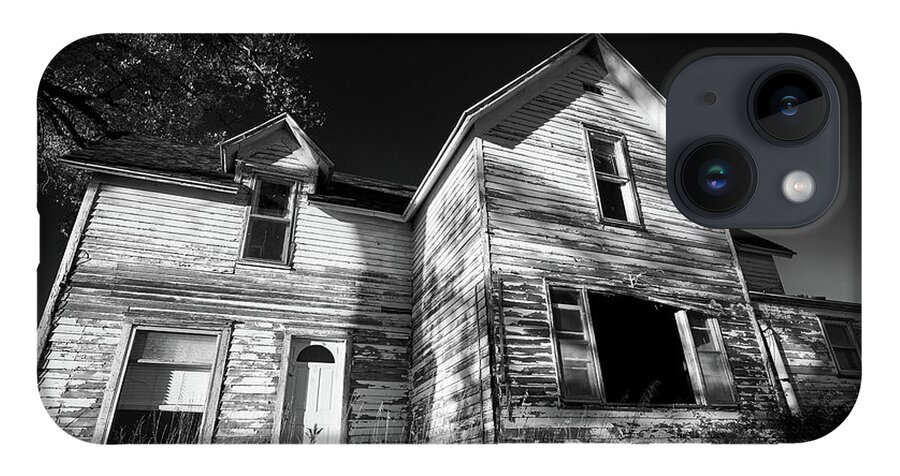 Haunted House iPhone 14 Case featuring the photograph May 2022 Haunted House 1 by Alain Zarinelli