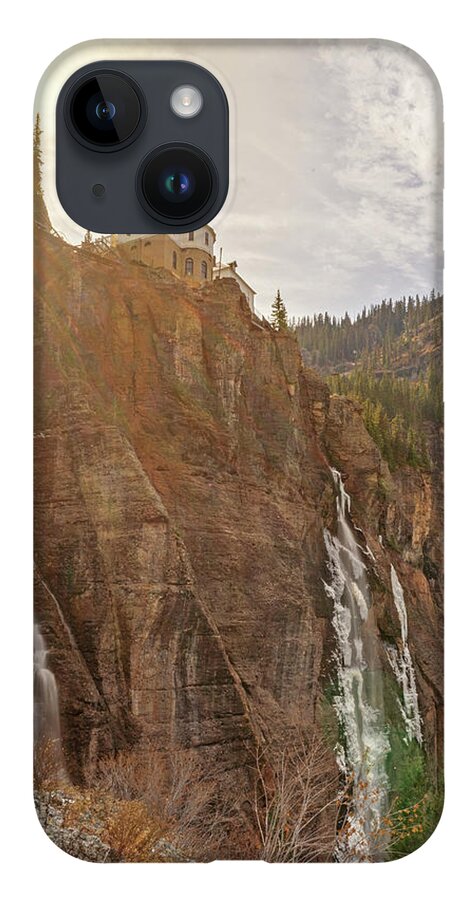 Telluride iPhone Case featuring the photograph May 2023 Bridal Veil Falls by Alain Zarinelli