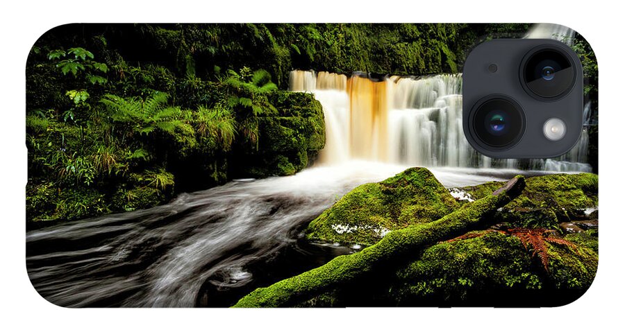 Mclean-falls iPhone Case featuring the photograph McLean Falls by Gary Johnson