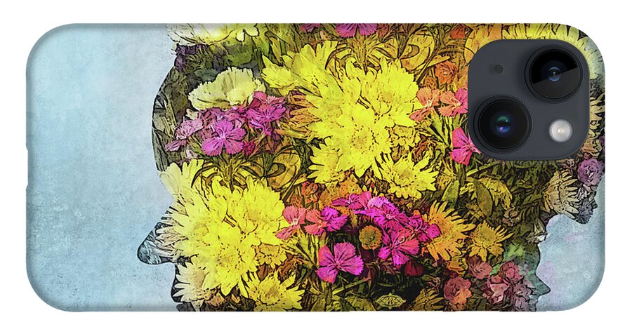 Flowers iPhone 14 Case featuring the photograph Me Myself and I by Shara Abel