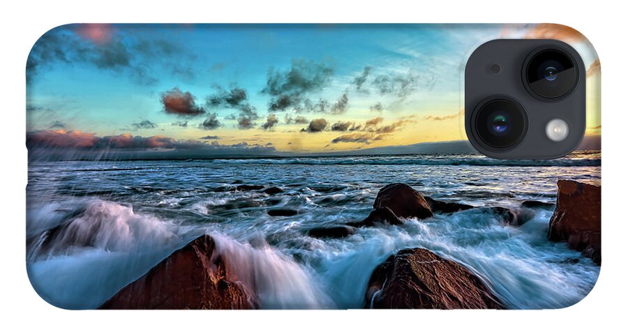 Waves iPhone 14 Case featuring the photograph Mesmerizing by Dan McGeorge