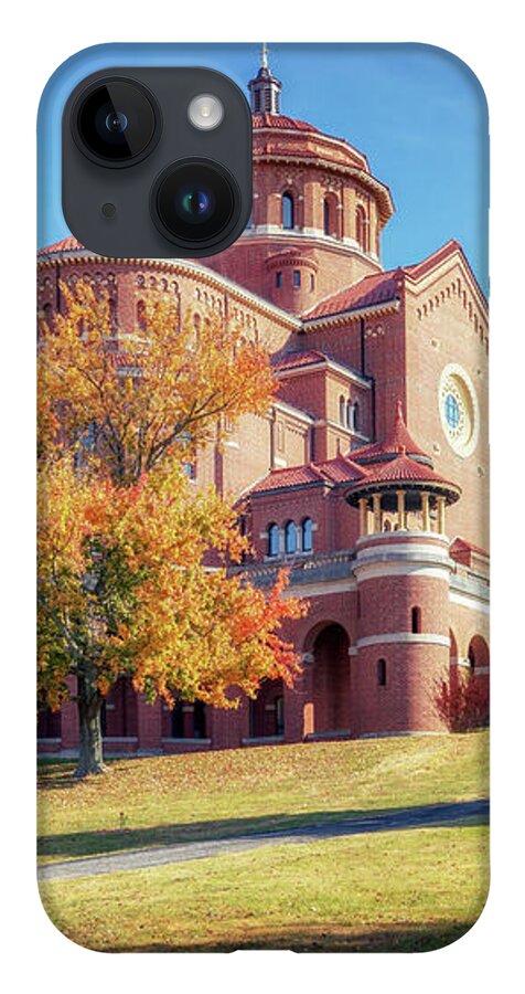 Monastery iPhone 14 Case featuring the photograph Monastery Immaculate Conception - Ferdinand, IN by Susan Rissi Tregoning