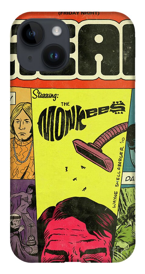 Monkees iPhone Case featuring the photograph Monkees Concert Poster by Action