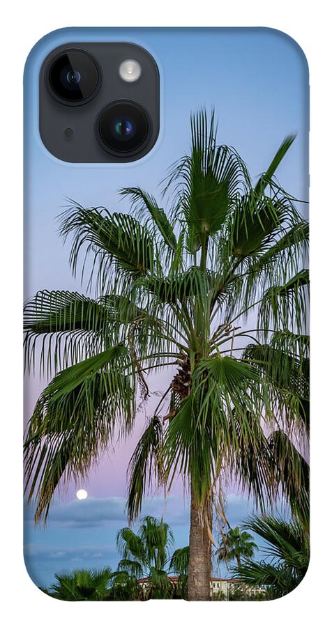 Arch iPhone 14 Case featuring the photograph Moon Rising 3 by Cindy Robinson