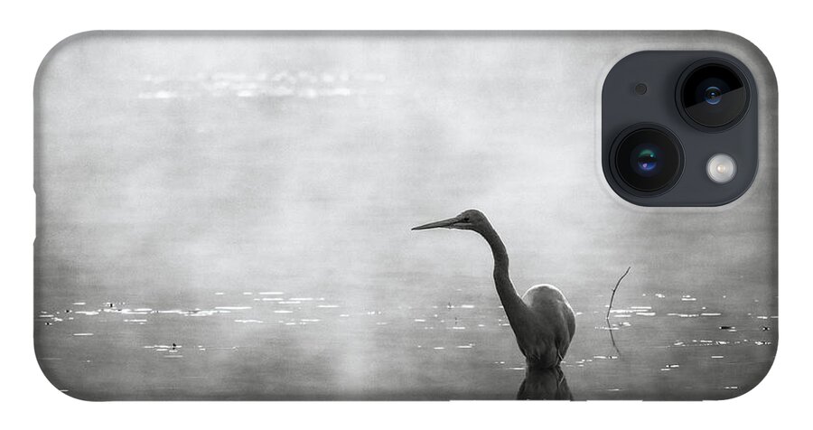 Monochrome iPhone Case featuring the photograph Morning Hunt by Grant Galbraith