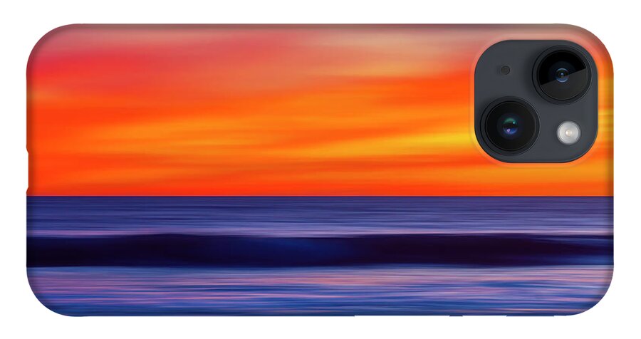 Pan Blur iPhone 14 Case featuring the photograph Motion of the Ocean by Rich Cruse
