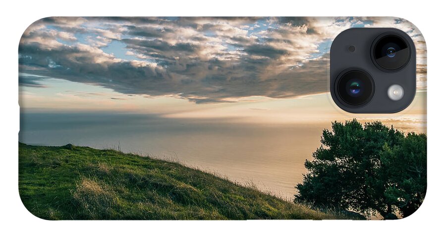 California iPhone 14 Case featuring the photograph Mount Tamalpais Sunset by Gary Geddes