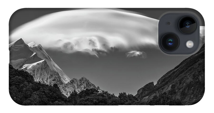 New-zealand iPhone Case featuring the photograph Mt. Cook Lenticular Cloud by Gary Johnson