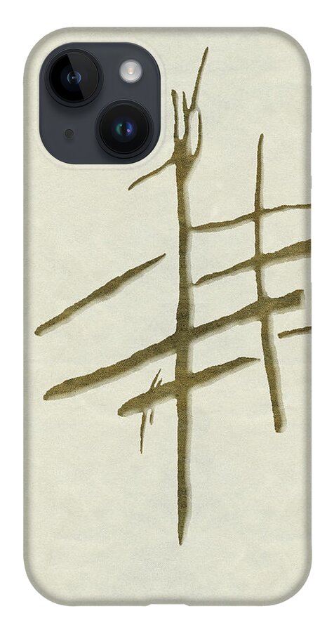 Neanderthal Cave Art iPhone 14 Case featuring the photograph Neanderthal Cave Art by Weston Westmoreland