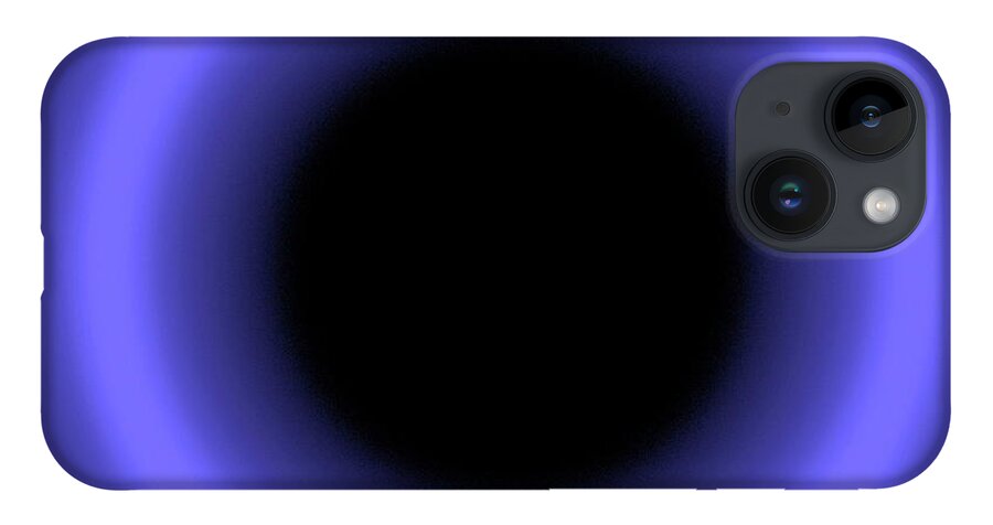 Digital Art #digital Design #digital Artwork #neon Ring #miracle #magic Light #impact#meditative #unique Art#handmade Craft #design# iPhone Case featuring the digital art  Magic Of Light by Aleksandrs Drozdovs
