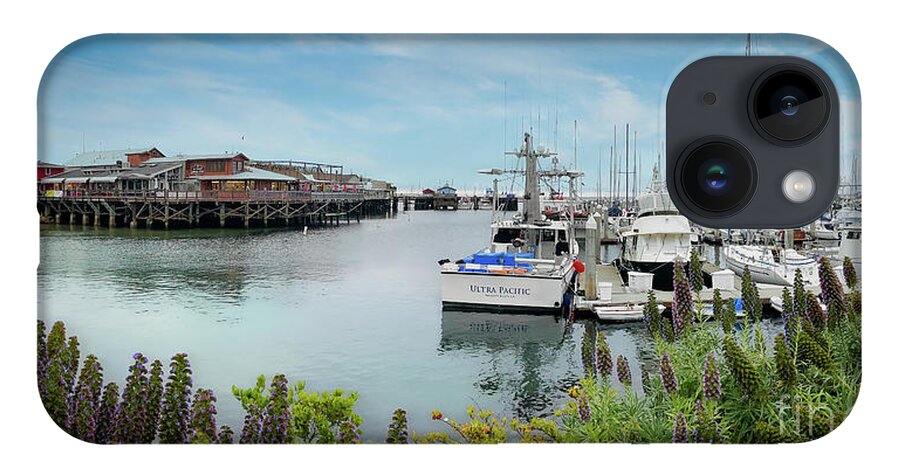Boats iPhone Case featuring the photograph Old Fisherman's Wharf and Harbor in Monterey by David Levin