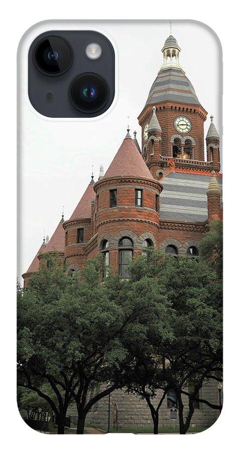 Red iPhone Case featuring the photograph Old Red Court House 4 by C Winslow Shafer