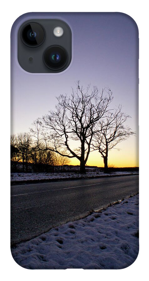 Winter iPhone Case featuring the photograph On the Road to Home by Elena Perelman