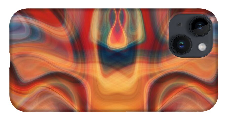  iPhone Case featuring the digital art Oracle by Nancy Levan