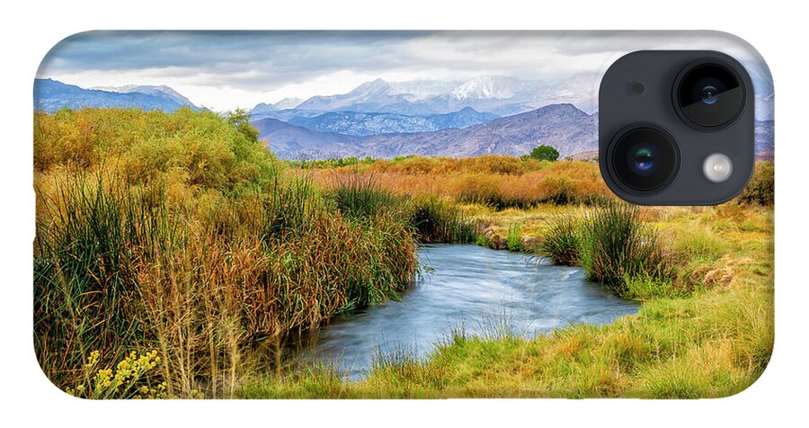 Owens-river iPhone Case featuring the photograph Owens River by Gary Johnson
