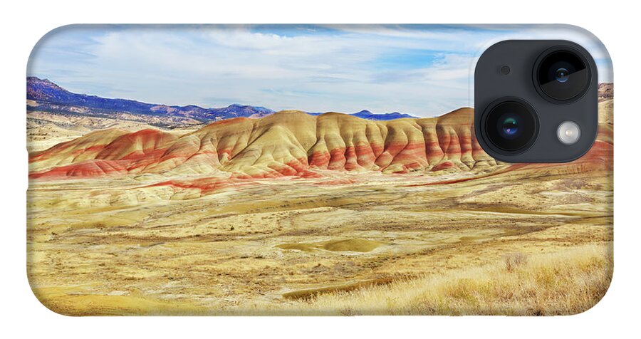 Landscape iPhone 14 Case featuring the photograph Painted Hills by Loyd Towe Photography