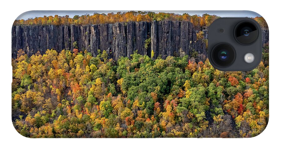 Autumn iPhone Case featuring the photograph Palisade Cliffs in Autumn 3 by Kevin Suttlehan