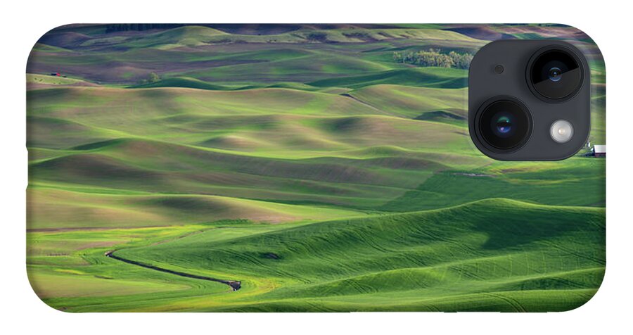 Landscape iPhone 14 Case featuring the photograph Palouse Landscape #1 by Greg Waddell