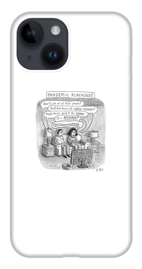 Pandemic Playhouse iPhone 14 Case