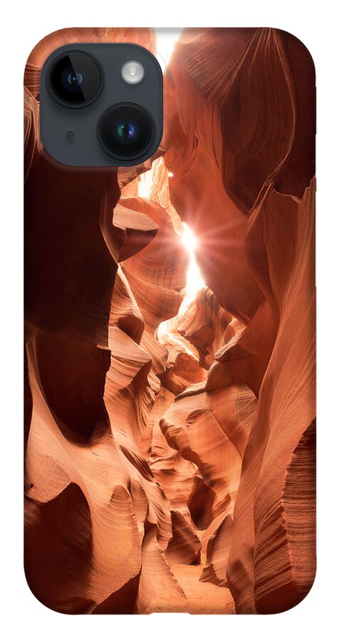Antelope Canyon iPhone 14 Case featuring the photograph Passage At Antelope Canyon by Owen Weber