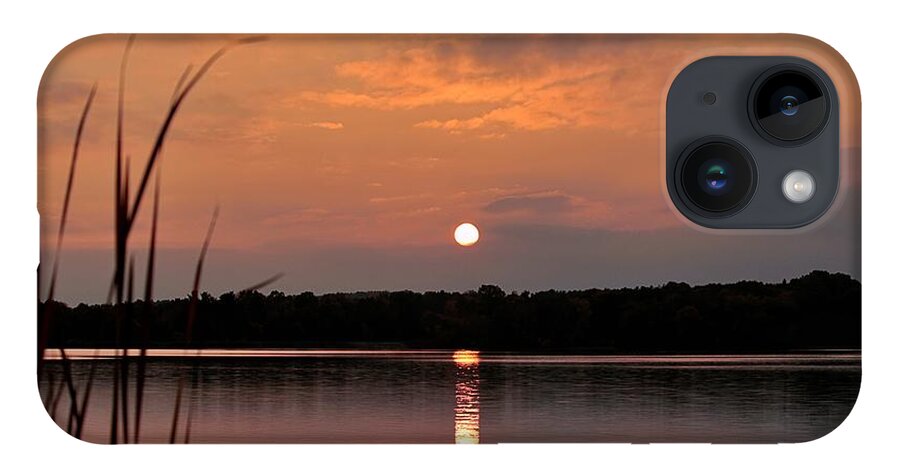 Sunset iPhone 14 Case featuring the photograph Peaceful Planet by Mary Walchuck