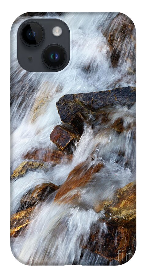 Waterfalls iPhone 14 Case featuring the photograph Peaceful Waterfall by Chris Scroggins
