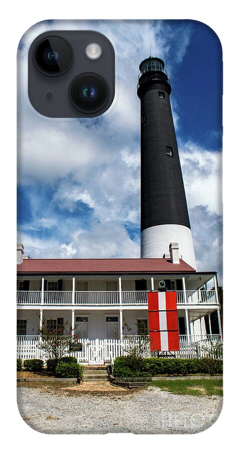 Pensacola iPhone Case featuring the photograph Pensacola Florida Lighthouse by Beachtown Views