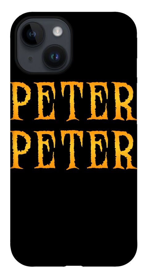 Halloween iPhone Case featuring the digital art Peter Peter Pumpkin Eater Costume by Flippin Sweet Gear