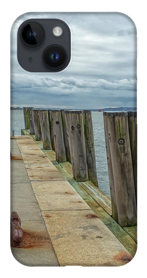 Peir iPhone Case featuring the photograph Pier in late winter by Cate Franklyn