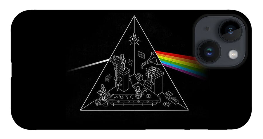 Pink Floyd iPhone 14 Case featuring the photograph Pink Floyd Album Cover by Action