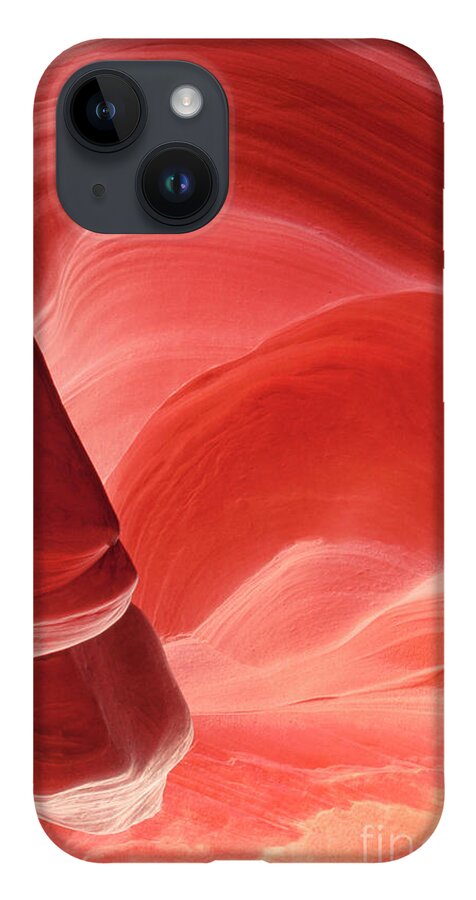 Dave Welling iPhone Case featuring the photograph Pink Sandstone Detail Lower Antelope Slot Canyon Arizona by Dave Welling