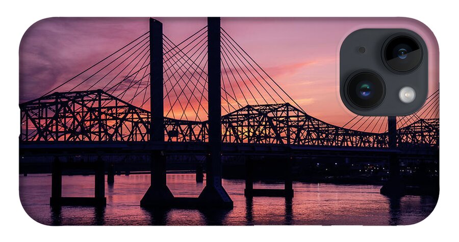 5254 iPhone 14 Case featuring the photograph Pink Sunset by FineArtRoyal Joshua Mimbs