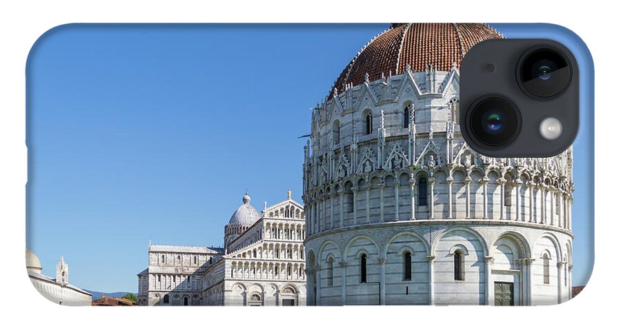 Pisa iPhone Case featuring the photograph Pisa Baptistery by Andrew Lalchan
