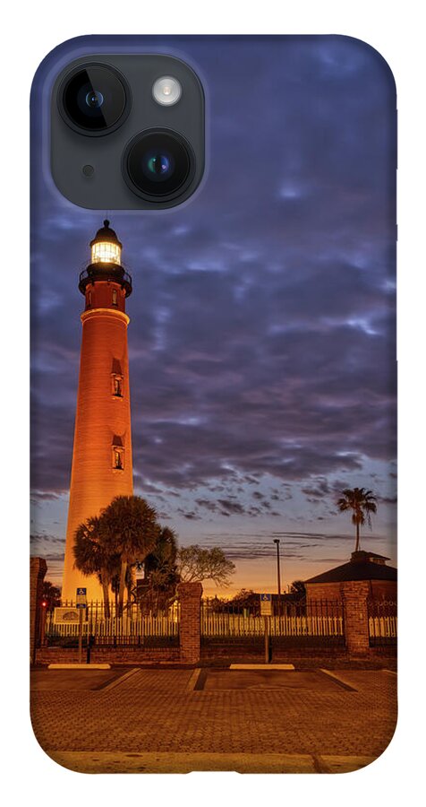 Donnatwifordphotography iPhone 14 Case featuring the photograph Ponce De Leon Lighthouse by Donna Twiford
