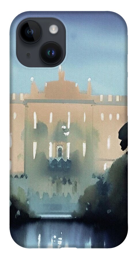  iPhone Case featuring the digital art Presidential Palace by Michelle Hoffmann