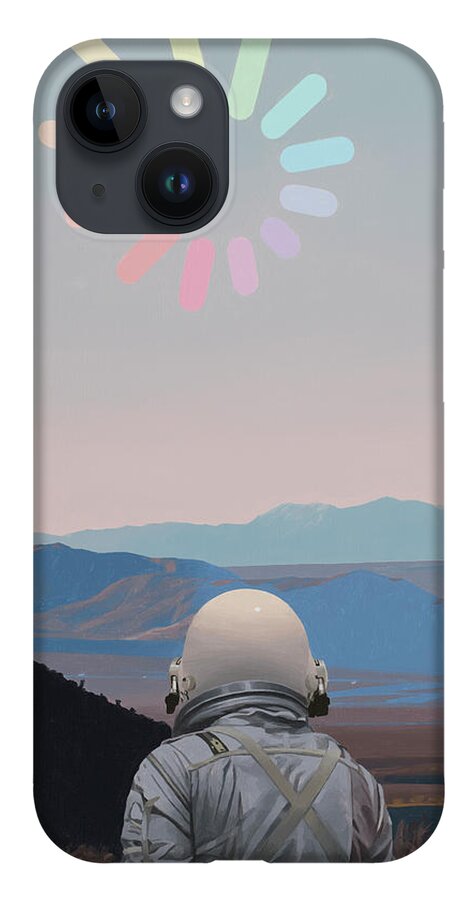 Astronaut iPhone Case featuring the painting Prism by Scott Listfield