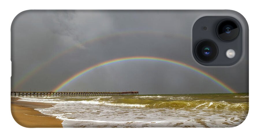 Rainbow iPhone 14 Case featuring the photograph Promise of Hope by DJA Images