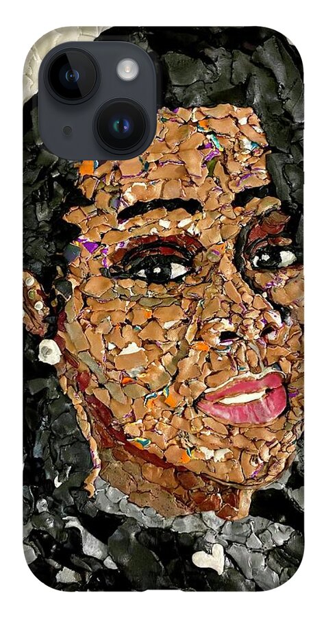 Breonna Taylor iPhone 14 Case featuring the mixed media Remember Breonna Taylor by Deborah Stanley