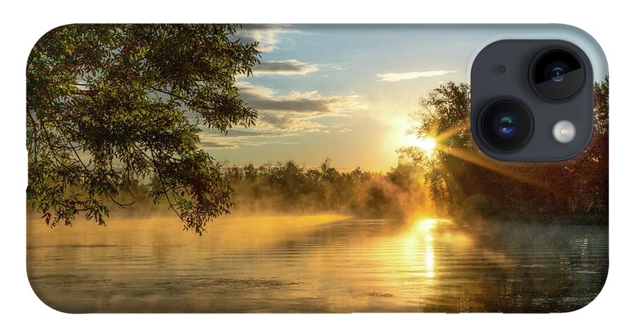 River iPhone 14 Case featuring the photograph River Smoke by Rod Best