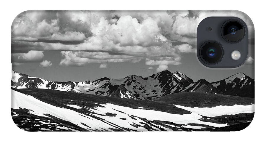 Clouds iPhone 14 Case featuring the photograph Rocky Mountain View by Ana V Ramirez