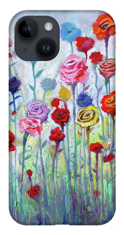 Ford Smith iPhone 14 Case featuring the painting Rosy Outlook by Ford Smith