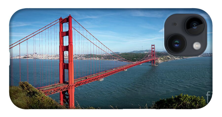 David Levin Photography iPhone Case featuring the photograph San Francisco's Iconic Golden Gate Bridge by David Levin