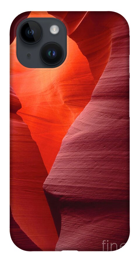 Dave Welling iPhone Case featuring the photograph Sandstone Abstract Lower Antelope Slot Canyon Arizona by Dave Welling