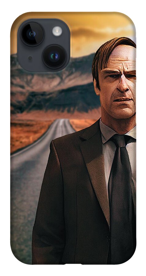 Figurative iPhone Case featuring the digital art Saul On a Desert Highway by Craig Boehman