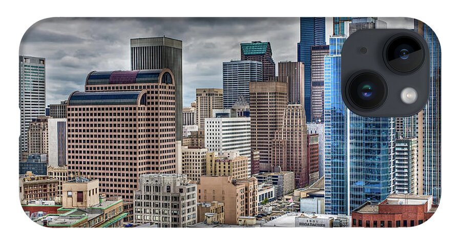 Tf-photography.com iPhone 14 Case featuring the photograph Seattle View by Tommy Farnsworth