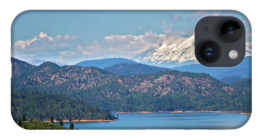 Cascade Range iPhone 14 Case featuring the photograph Shasta Lake by Lana Trussell