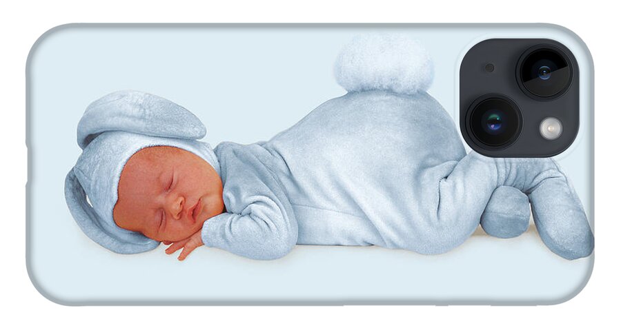 Bunnies iPhone 14 Case featuring the photograph Sleeping Bunny #8 by Anne Geddes