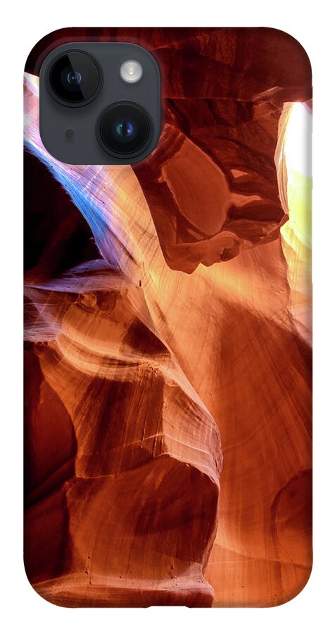 Antelope Canyon iPhone Case featuring the photograph Slots Antelope Canyon,Arizona by Louis Dallara