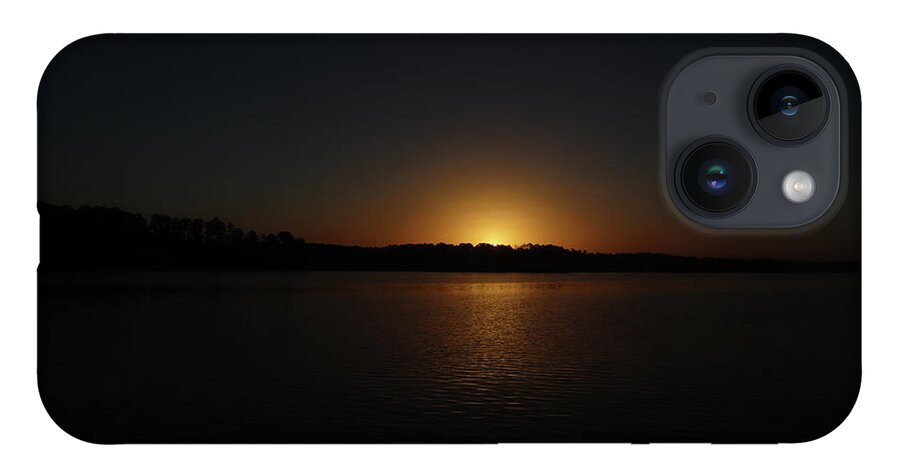 Lake iPhone 14 Case featuring the photograph Small Look Lake Sunrise by Ed Williams