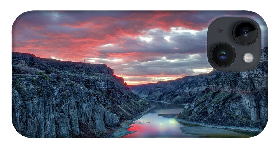 Nunweiler iPhone 14 Case featuring the photograph Snake River Canyon by Nunweiler Photography